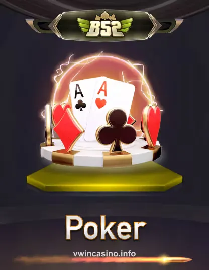 Hình ảnh minh họa game B52 Poker tại Vwin
